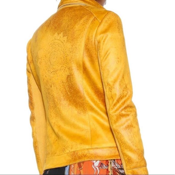 Desigual - Tan Chaq Merlin Suede Jacket - 6 - Picture 3 of 14